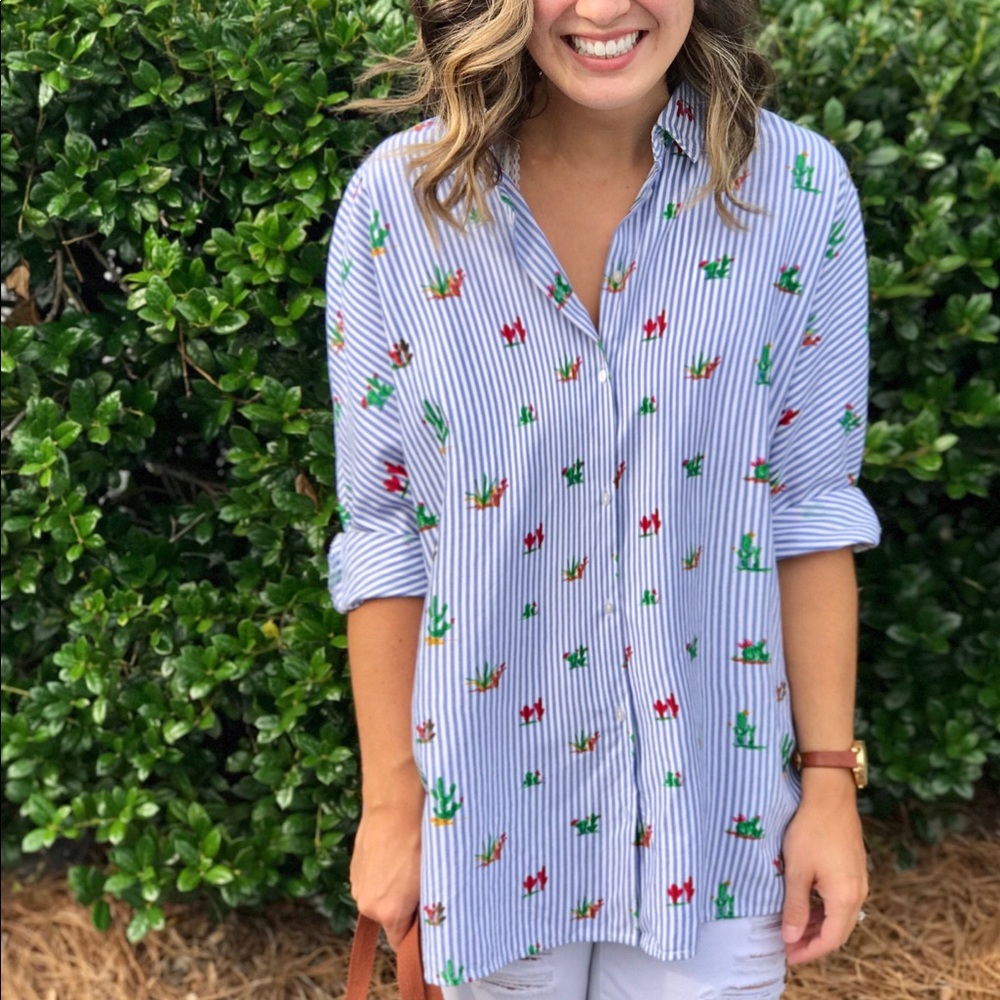 Zara Cacti Button down